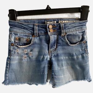 Indigo Rein Girls Denim Shorts size 7